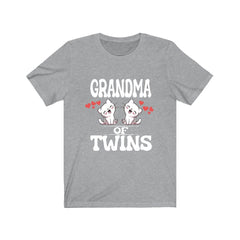 Grandma Of Twins Cats Shirt - grandma of twins cat print design