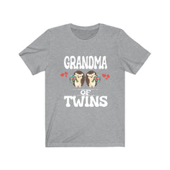 Grandma Of Twins Hedgehogs Shirt - grandma of twins hedgehog print design
