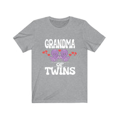 Grandma Of Twins Octopus Shirt - grandma of twins octopus print design