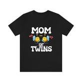 Mom Of Twins Shirt, Mom Of Twins Bees Gift, Mom Of Twins Announcement, Mom Of Twins Pregnancy Mother Gift T-Shirt Image 1