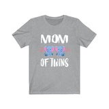 Mom Of Twins Shirt, Mom Of Twins Elephants Gift, Mom Of Twins Announcement, Mom Of Twins Pregnancy Mother Gift T-Shirt Image 3