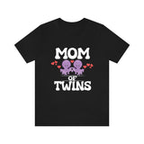 Mom Of Twins Shirt, Mom Of Twins Octopus Gift, Mom Of Twins Announcement, Mom Of Twins Pregnancy Mother Gift T-Shirt Image 1