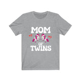 Mom Of Twins Shirt, Mom Of Twins Unicorns Gift, Mom Of Twins Announcement, Mom Of Twins Pregnancy Mother Gift T-Shirt Image 3