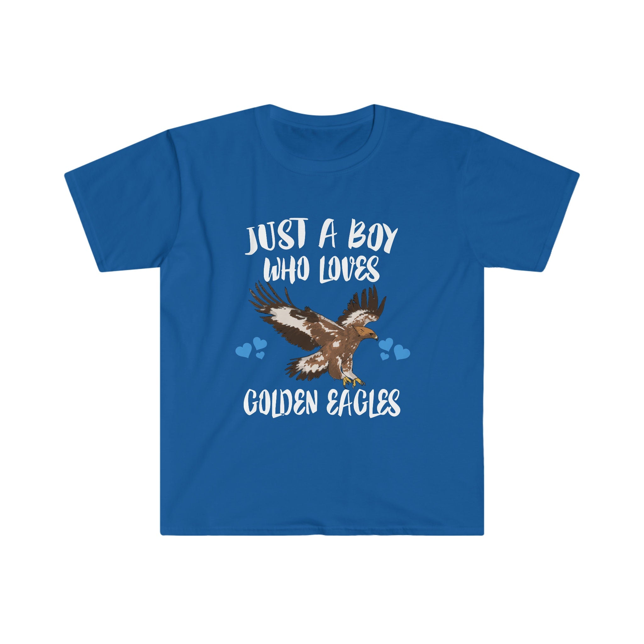 Just A Boy Who Loves Golden Eagles Birds Shirt - golden eagle print design