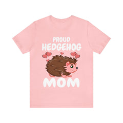 Proud hedgehog mom exotic small pet owner spiny companion tee