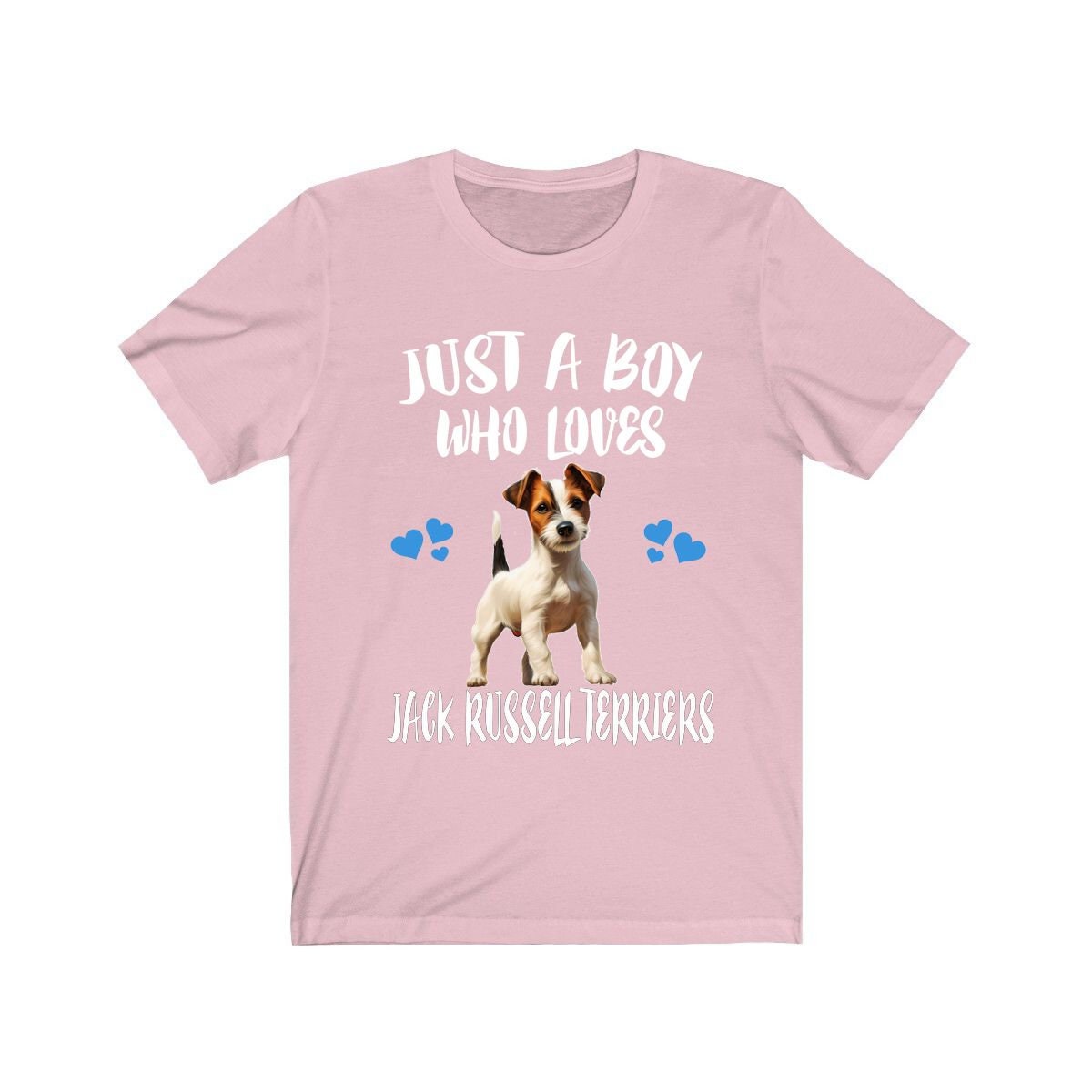 Just A Boy Who Loves Jack Russell Terriers Shirt - Jack Russell Terrier print design