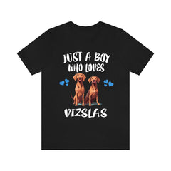 Vizsla Dog T-Shirt for Boys - vizsla dog print design