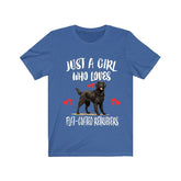 Just A Girl Who Loves Flat Coated Retrievers Shirt, Dog Lover Shirt, Flat Coated Retriever Dog, Animal Toddler Infant Kids Gift T-Shirt Image 1