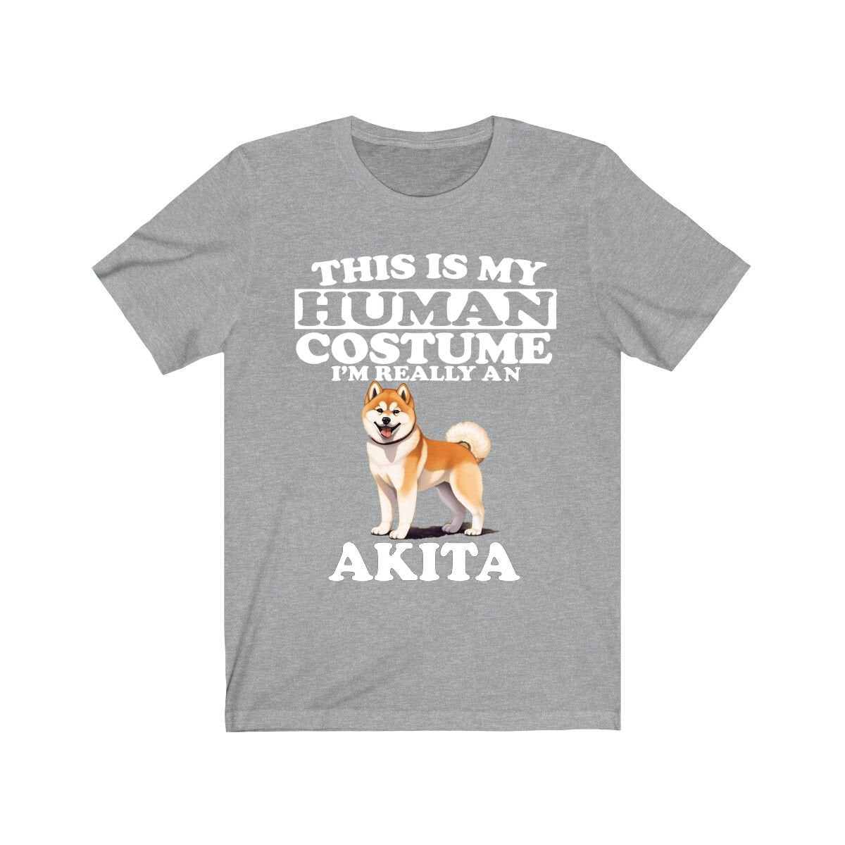 This Is My Human Costume I'm Really An Akita Shirt - Akita print design