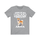 This Is My Human Costume I'm Really An Akita Shirt, Dog Lover Shirt, Akita Dog, Animal Toddler Infant Kids Gift T-Shirt Image 2