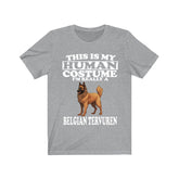 This Is My Human Costume I'm Really A Belgian Tervuren Shirt, Dog Lover Shirt, Belgian Tervuren Dog, Animal Toddler Infant Kids Gift T-Shirt Image 1