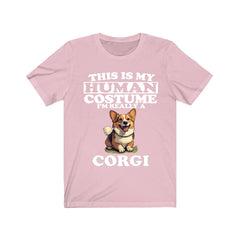 This Is My Human Costume I'm Really A Corgi Shirt - Corgi print design