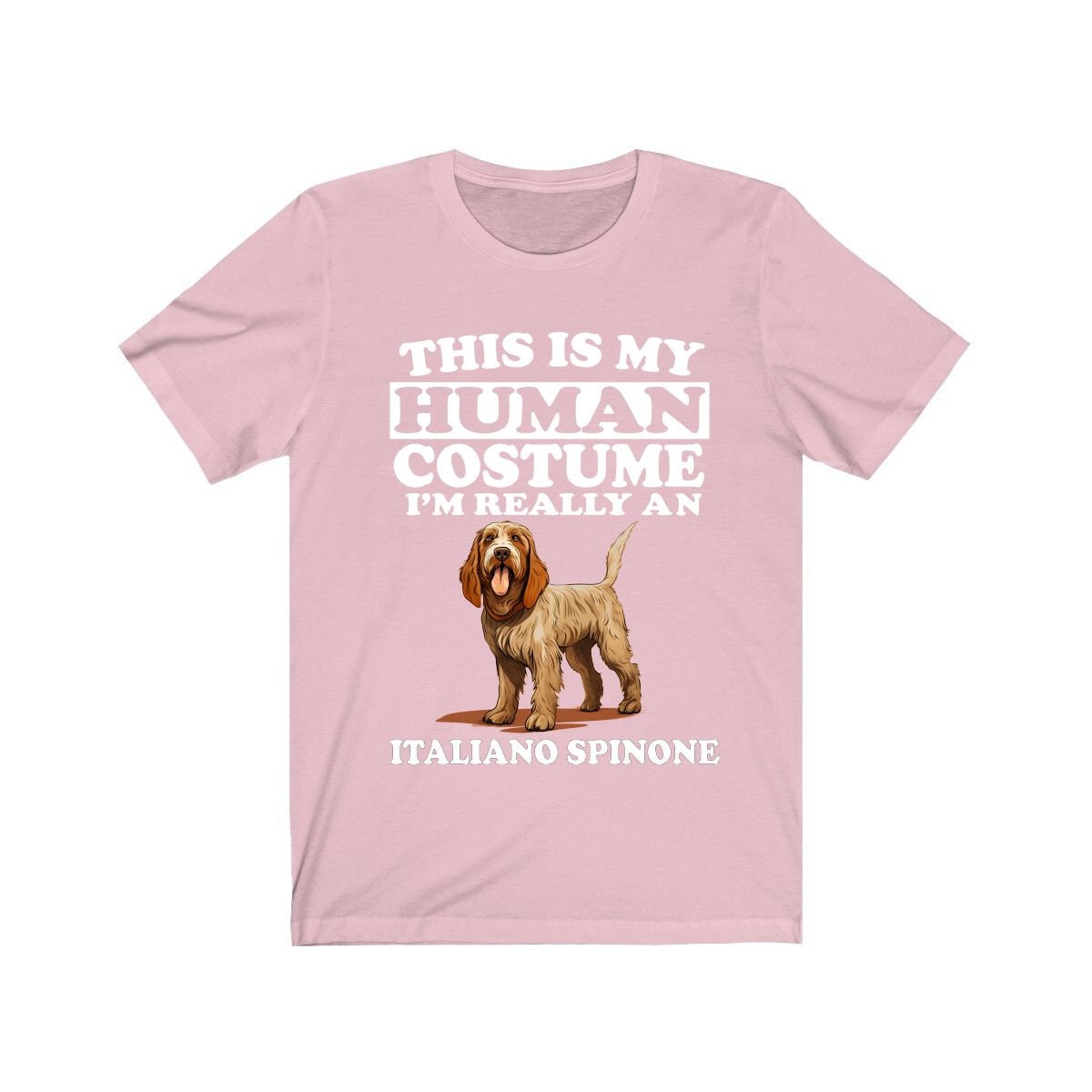 This Is My Human Costume I'm Really A Spinone Italiano Shirt - Spinone print design