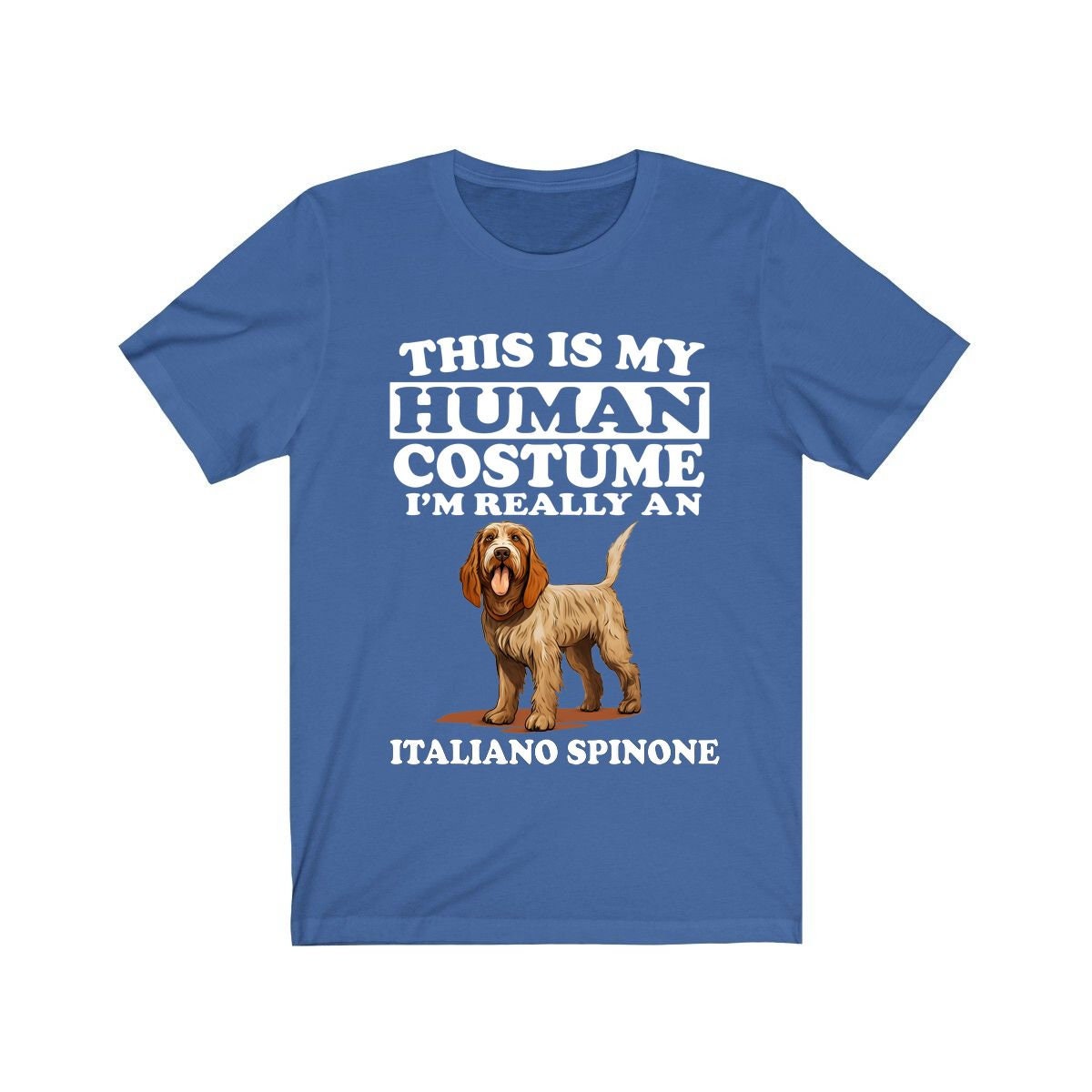 This Is My Human Costume I'm Really A Spinone Italiano Shirt - Spinone print design