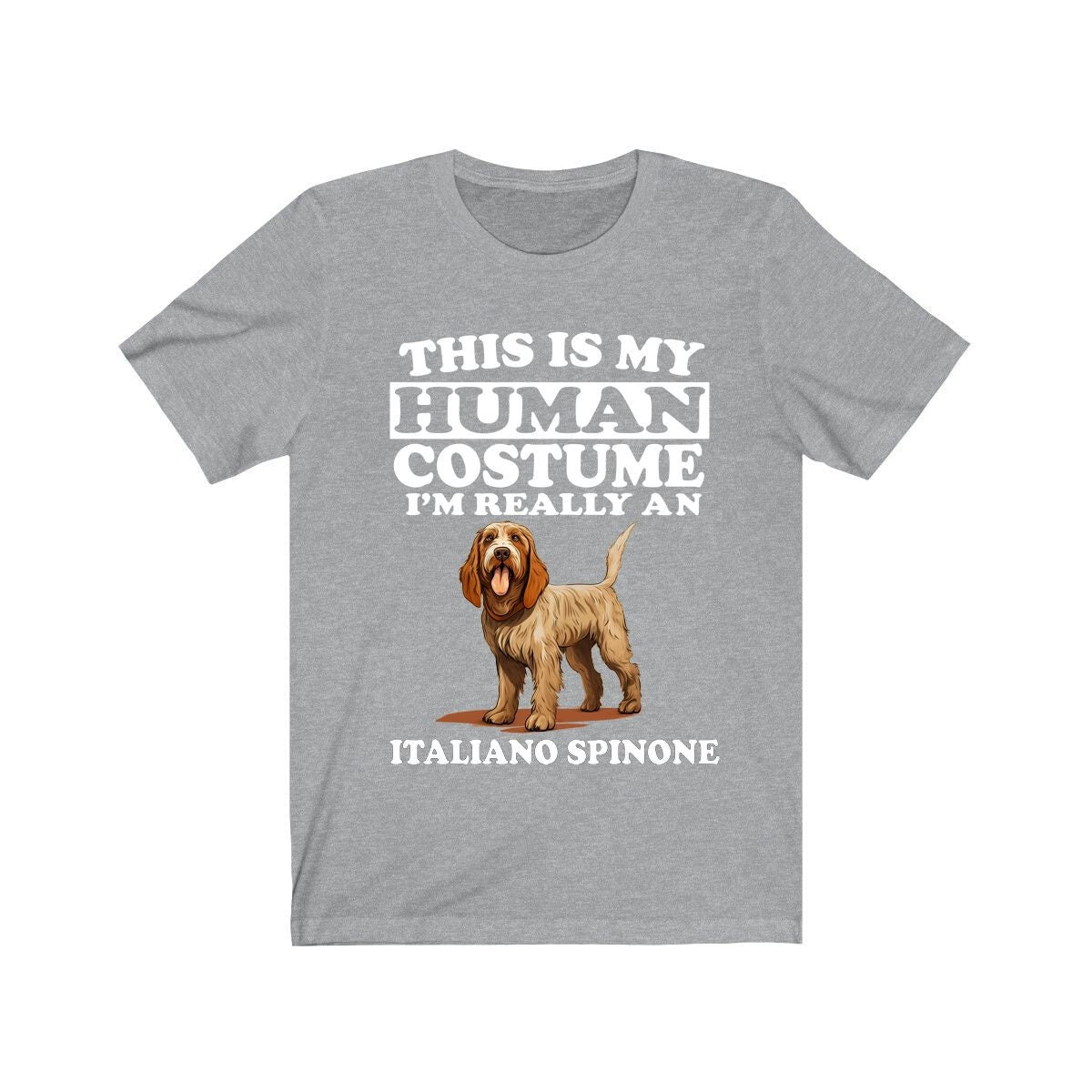 This Is My Human Costume I'm Really A Spinone Italiano Shirt - Spinone print design