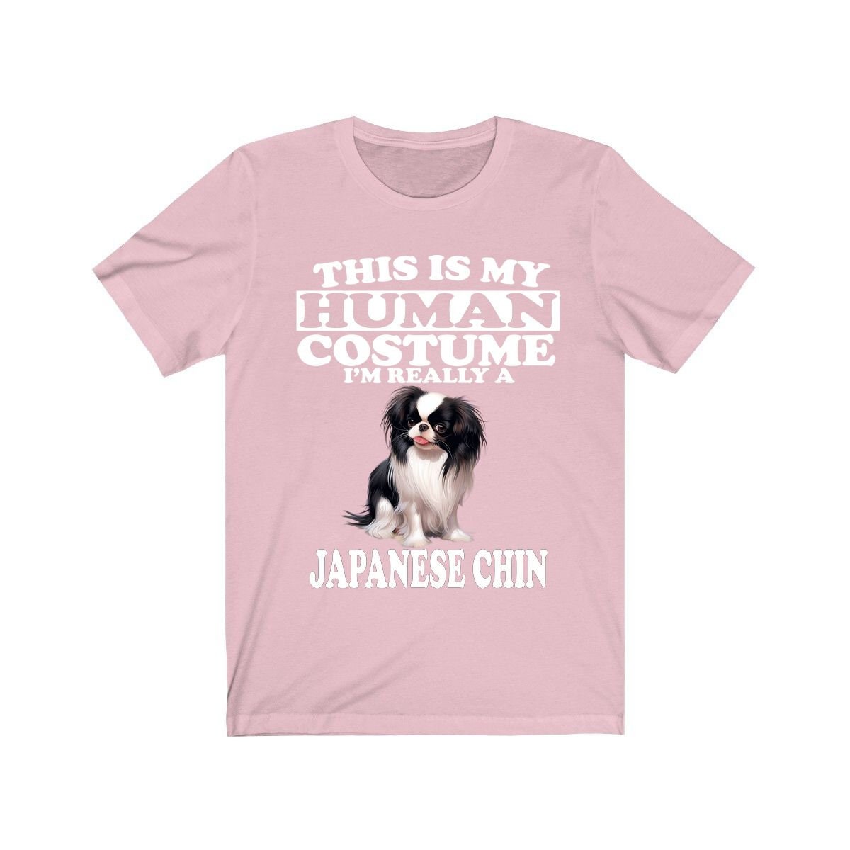 This Is My Human Costume I'm Really A Japanese Chin Shirt - Japanese Chin print design