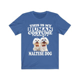 This Is My Human Costume I'm Really A Maltese Dog Shirt, Dog Lover Shirt, Maltese Dog, Animal Toddler Infant Kids Gift T-Shirt Image 2