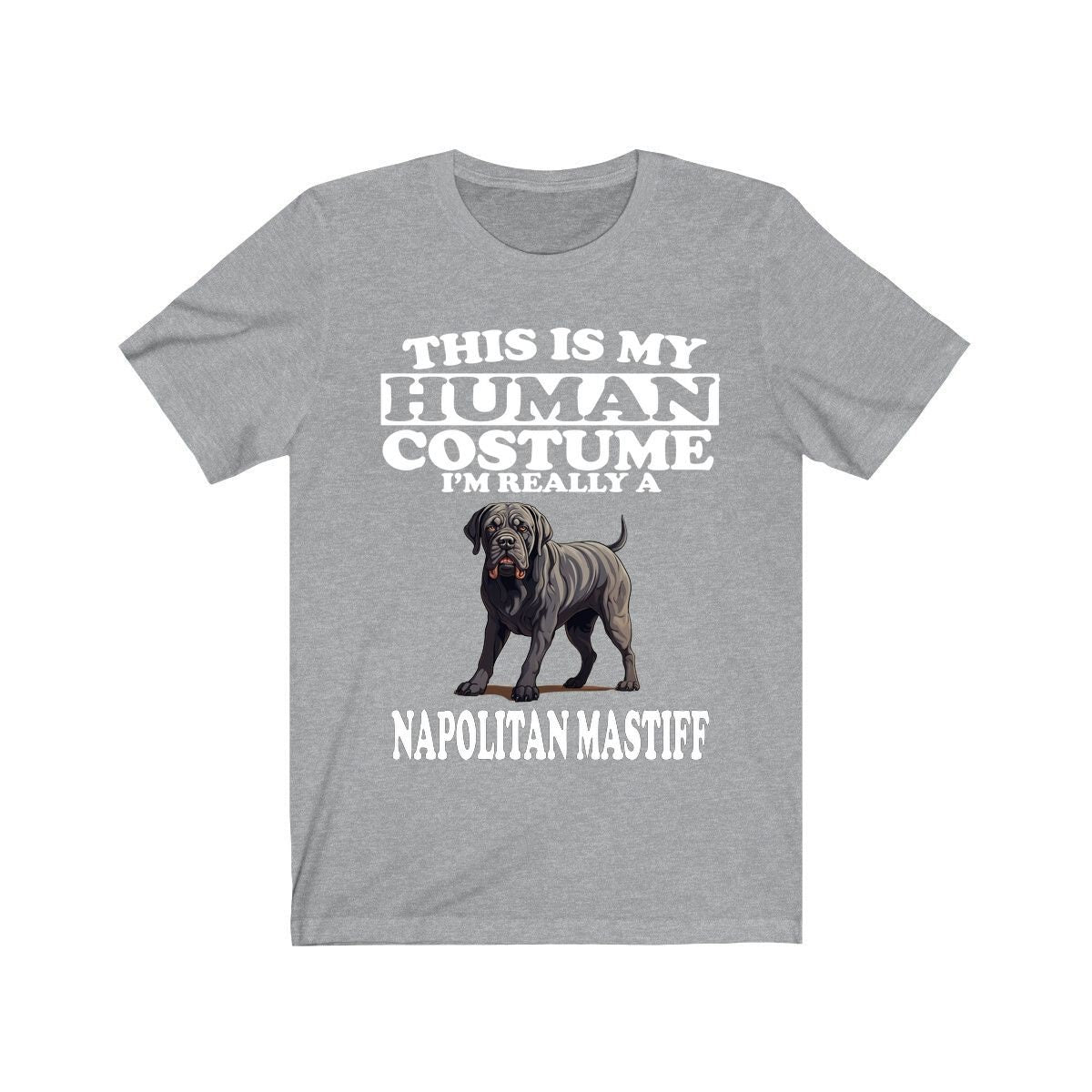 This Is My Human Costume I'm Really A Napolitan Mastiffs Dogs Shirt, Dog Lover Shirt, Mastiff Dog, Animal Toddler Infant Kids Gift T-Shirt Image 1