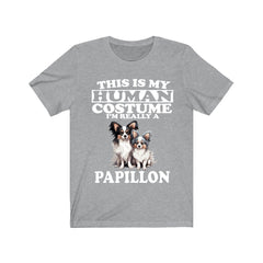 This Is My Human Costume I'm Really A Papillon Shirt - Papillon print design