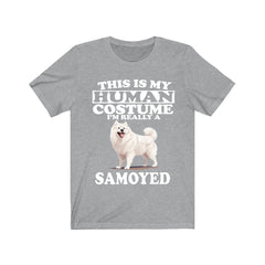 This Is My Human Costume I'm Really A Samoyed Shirt - Samoyed print design