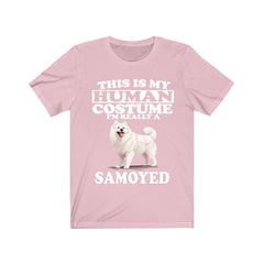 This Is My Human Costume I'm Really A Samoyed Shirt - Samoyed print design