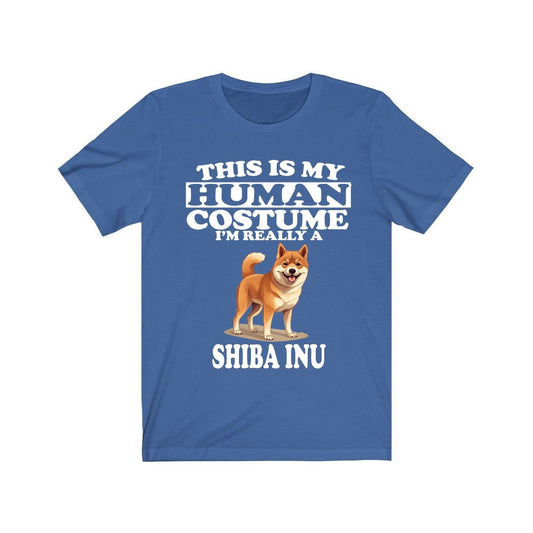 This Is My Human Costume I'm Really A Shiba Inu Shirt - Shiba Inu print design