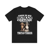 This Is My Human Costume I'm Really A Tibetan Terrier Dog Shirt, Dog Lover Shirt, Tibetan Terrier Dog, Animal Toddler Infant Kids T-Shirt Image 2