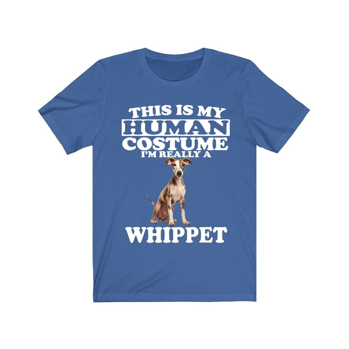 This Is My Human Costume I'm Really A Whippet Shirt - Whippet print design