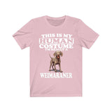 This Is My Human Costume I'm Really A Weimaraner Shirt, Dog Lover Shirt, Weimaraner Dog, Animal Toddler Infant Kids Gift T-Shirt Image 4
