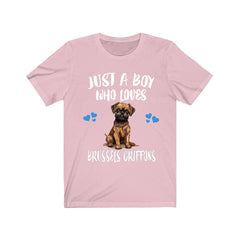 Just A Boy Who Loves Brussels Griffons Shirt - Brussels Griffon print design