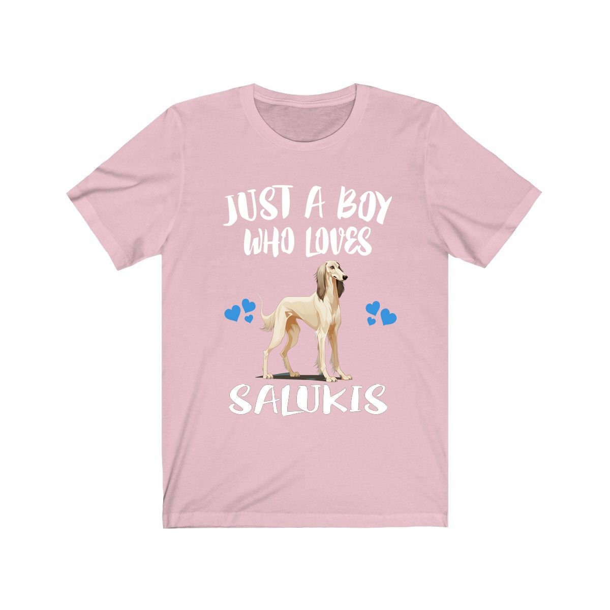 Just A Boy Who Loves Salukis Dogs Shirt - Saluki print design