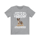 This Is My Human Costume I'm Really An Australian Shepherds Shirt, Dog Lover Shirt,  Australian Shepherd Dog, Animal Toddler Infant T-Shirt Image 4