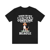This Is My Human Costume I'm Really A Beagle Shirt, Dog Lover Shirt, Beagle Dog, Animal Toddler Infant Kids Gift T-Shirt Image 1