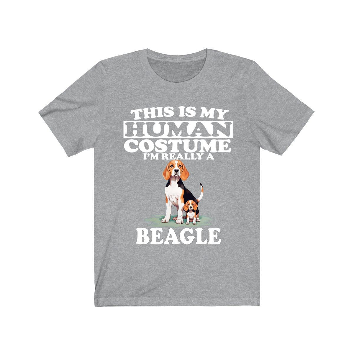 This Is My Human Costume I'm Really A Beagle Shirt - Beagle print design