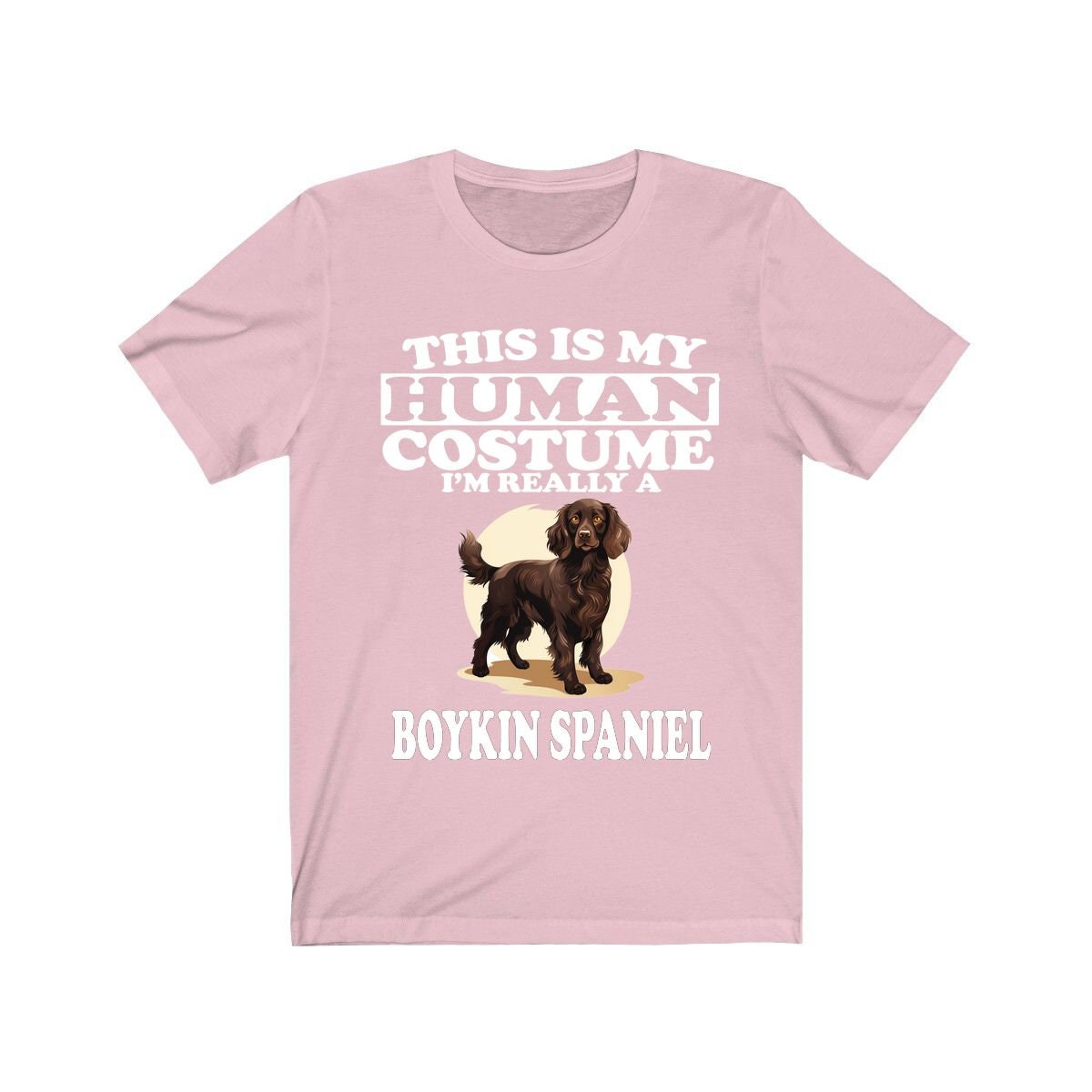 This Is My Human Costume I'm Really A Boykin Spaniel Shirt - Boykin Spaniel print design