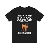 This Is My Human Costume I'm Really A Bullmastiff Shirt, Dog Lover Shirt, Bullmastiff Dog, Animal Toddler Infant Kids Gift T-Shirt Image 2