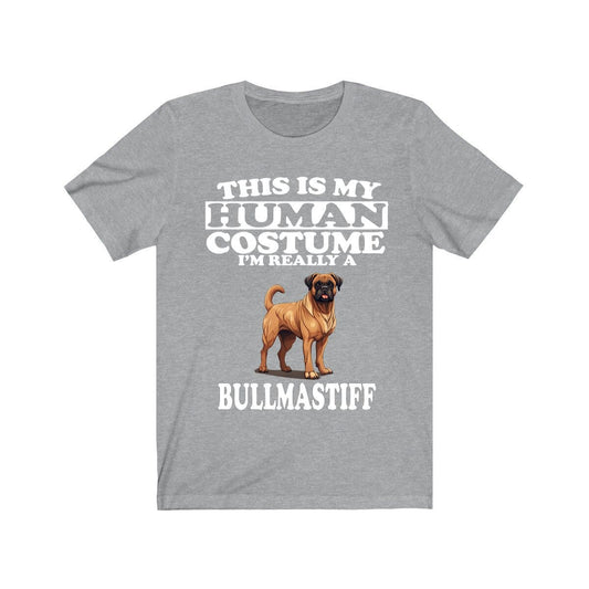 This Is My Human Costume I'm Really A Bullmastiff Shirt, Dog Lover Shirt, Bullmastiff Dog, Animal Toddler Infant Kids Gift T-Shirt Image 1