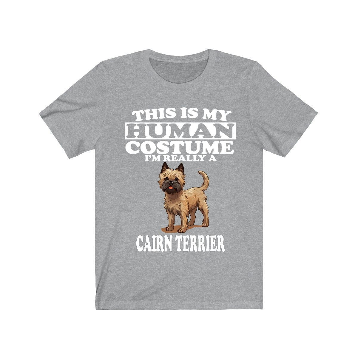 This Is My Human Costume I'm Really A Cairn Terrier Shirt - Cairn Terrier print design