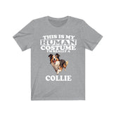 This Is My Human Costume I'm Really A Collie Dog Shirt, Dog Lover Shirt, Collie Dog, Animal Toddler Infant Kids Gift T-Shirt Image 1