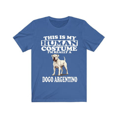 This Is My Human Costume I'm Really A Dogo Argentino Shirt - Dogo Argentino print