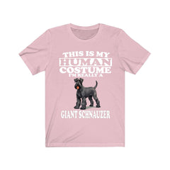 This Is My Human Costume I'm Really A Giant Schnauzer Shirt - Giant Schnauzer print