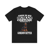 This Is My Human Costume I'm Really A Gordon Setter Shirt, Dog Lover Shirt, Gordon Setter Dog, Animal Toddler Infant Kids Gift T-Shirt Image 2