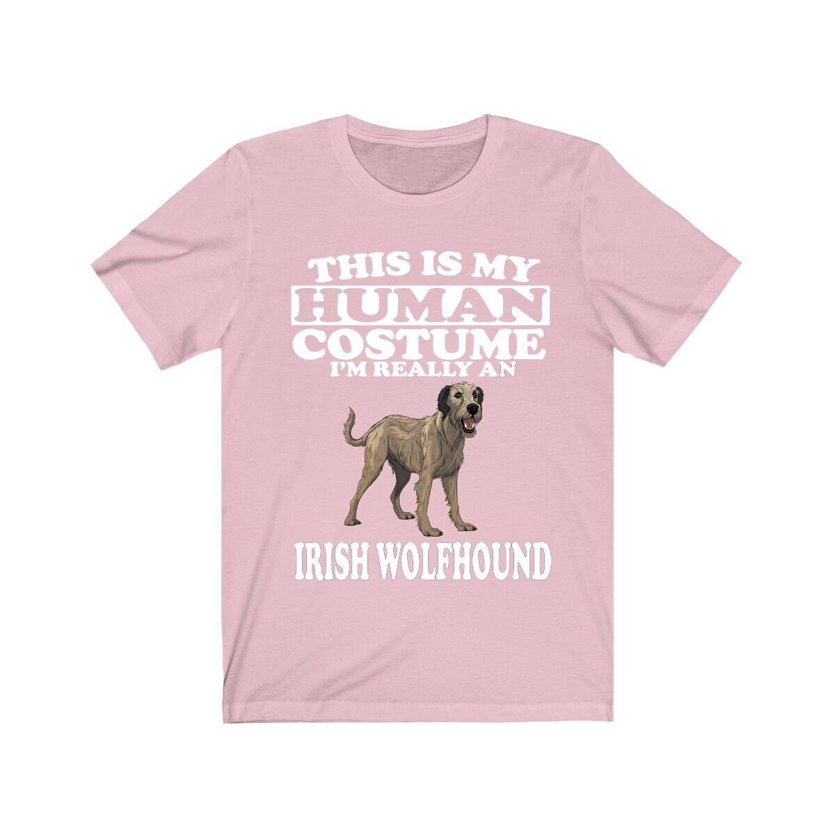 This Is My Human Costume I'm Really An Irish Wolfhound Shirt - Irish Wolfhound print design