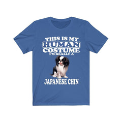 This Is My Human Costume I'm Really A Japanese Chin Shirt - Japanese Chin print design