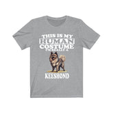 This Is My Human Costume I'm Really A Keeshond Dog Shirt, Dog Lover Shirt, Keeshond Dog, Animal Toddler Infant Kids Gift T-Shirt Image 1
