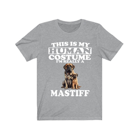 This Is My Human Costume I'm Really A Mastiff Shirt - Mastiff print design