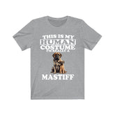 This Is My Human Costume I'm Really A Mastiff Dog Shirt, Dog Lover Shirt, Mastiff Dog, Animal Toddler Infant Kids Gift T-Shirt Image 1