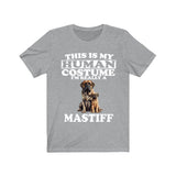 This Is My Human Costume I'm Really A Mastiff Dog Shirt, Dog Lover Shirt, Mastiff Dog, Animal Toddler Infant Kids Gift T-Shirt Image 1