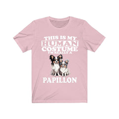 This Is My Human Costume I'm Really A Papillon Shirt - Papillon print design