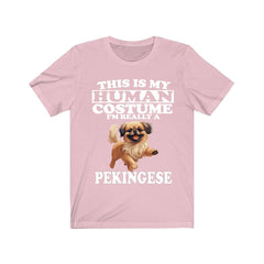 This Is My Human Costume I'm Really A Pekingese Shirt - Pekingese print design